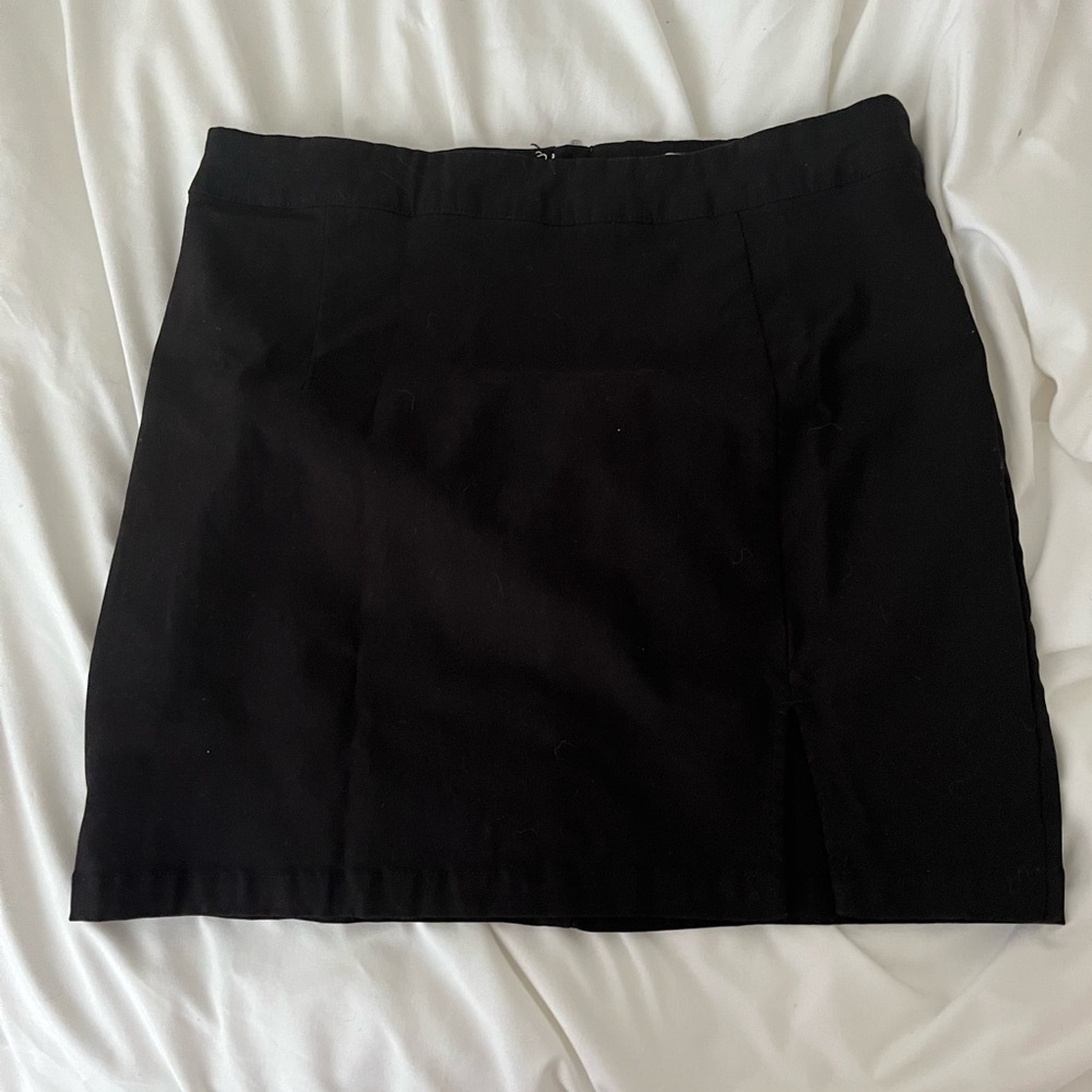 Garage Black Mini Skirt